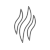 Outline Heat Wave Icon